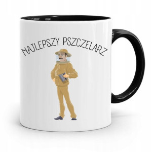 Kubek Czarny Dla Pszczelarza Najlepszy Pszczelarz