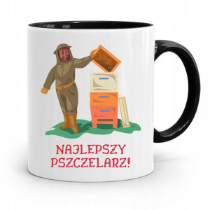 Kubek Czarny Dla Pszczelarza Najlepszy Pszczelarz!