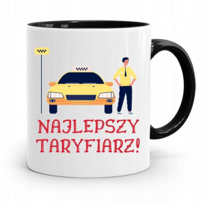 Kubek Czarny Dla Taksówkarza Najlepszy Taryfiarz