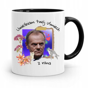 Kubek Czarny Donald Tusk Po Platforma Prezent
