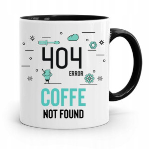 Kubek Czarny Informatyka Programisty 404 Not Found