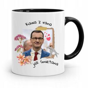 Kubek Czarny Politycy Premier Mateusz Morawiecki