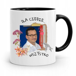 Kubek Czarny Politycy Premier Mateusz Morawiecki