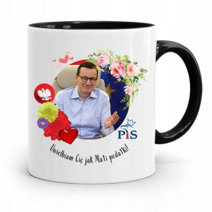 Kubek Czarny Politycy Premier Mateusz Morawiecki