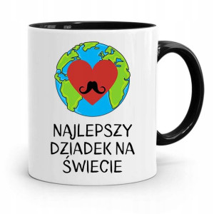 Kubek Czarny Prezent Dla Dziadka Najlepszy Dziadek