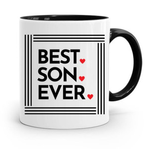 Kubek Czarny Prezent Dla Syna Best Son Ever
