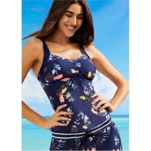 Bonprix Top Od Tankini W Kwiaty 48 973702