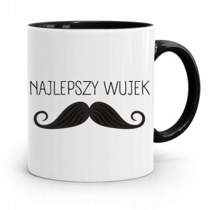 Kubek Czarny Prezent Dla Wujka Najlepszy Wujek