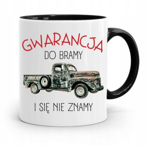 Kubek Czarny Prezent Mechanika Gwarancja Do Bramy