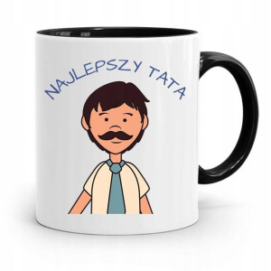 Kubek Czarny Prezent Na Dzień Ojca Najlepszy Tata