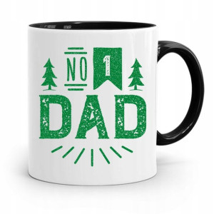 Kubek Czarny Prezent Na Dzień Ojca No. 1 Dad