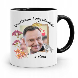 Kubek Czarny Prezydenta Andrzej Duda Pis Prezent