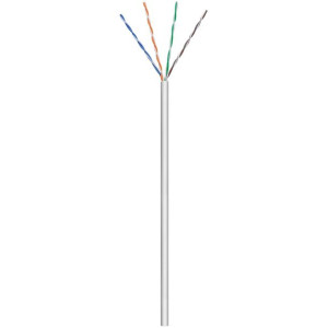 Skrętka CAT5e U/UTP AWG 26/7 Goobay szara 100m