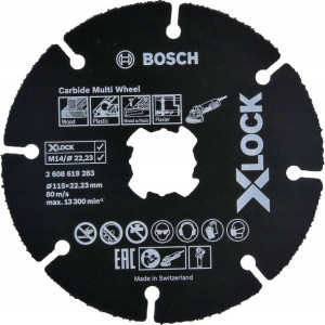 Tarcza Tnąca X-lock Carbide Multi 115*22.23 Bosch