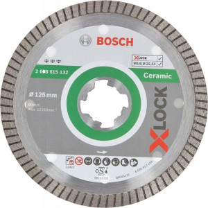 Tarcza Diament. Ceramic Turbo 125*1.4 X-lock Bosch