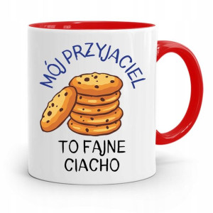 Kubek Czerwony Dla Przyjaciela To Fajne Ciacho