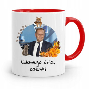 Kubek Czerwony Donald Tusk Po Platforma Prezent