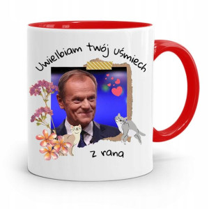 Kubek Czerwony Donald Tusk Po Platforma Prezent