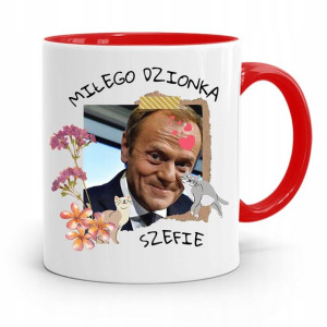 Kubek Czerwony Donald Tusk Po Platforma Prezent