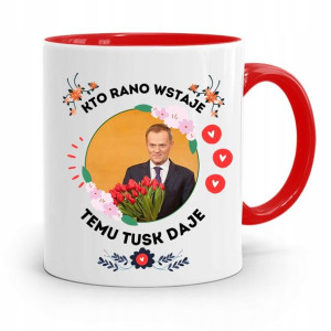 Kubek Czerwony Donald Tusk Po Platforma Prezent