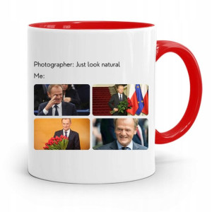 Kubek Czerwony Donald Tusk Po Platforma Prezent