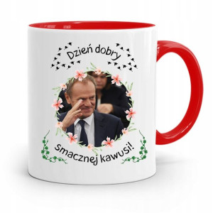 Kubek Czerwony Donald Tusk Po Platforma Prezent