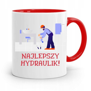 Kubek Czerwony Hydraulika Najlepszy Hydraulik
