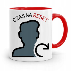 Kubek Czerwony Informatyka Programisty Reset