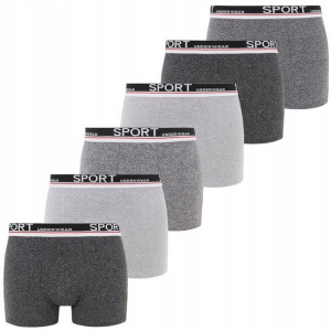 6pak Bokserki Premium Bawełniane Rozmiar 3xl