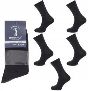 5pak Skarpety Bawełniane Męskie 100% Comfort 43-46