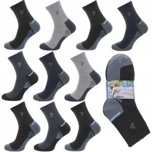 10x Skarpety Męskie Bawełniane Robocze 40-43