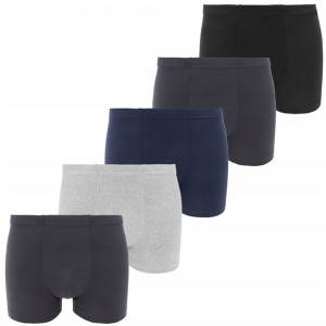 5x Bokserki Bambusowe Antybakteryjne Rozmiar Xl