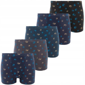 5x Bokserki Bambusowe Antybakteryjne Rozmiar 2xl