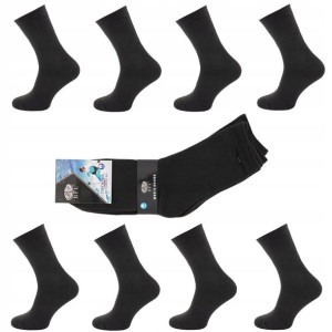 8x Skarpety Ciepłe Gruba Bawełna Termo 40-43
