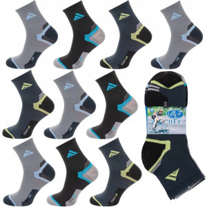 10x Skarpety Sportowe Bawełniane Rozmiar 40-43