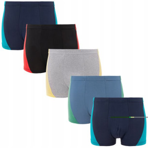5x Bokserki Męskie Bambusowe Rozmiar 2xl