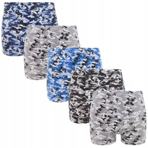 5x Bokserki Męskie Bambusowe Rozmiar 2xl