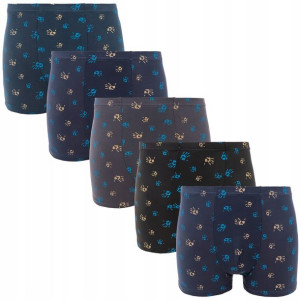 5x Bokserki Męskie Bambusowe Rozmiar 2xl