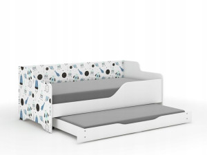 Łóżko dziecięce PODWÓJNE- LILU Sofa 160x80 komplet