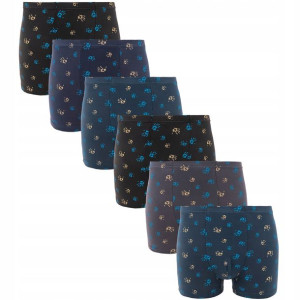 6x BOKSERKI BAMBUSOWE Męskie Antybakteryjne XL