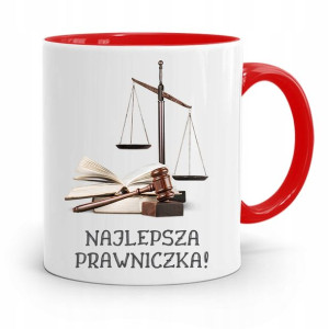 Kubek Czerwony Prawnika Najlepsza Prawniczka