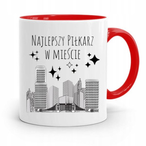 Kubek Czerwony Prezent Dla Najlepszego Piłkarza