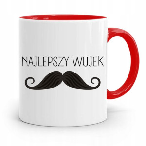 Kubek Czerwony Prezent Dla Wujka Najlepszy Wujek