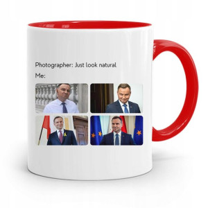 Kubek Czerwony Prezydenta Andrzej Duda Pis Zdrowie
