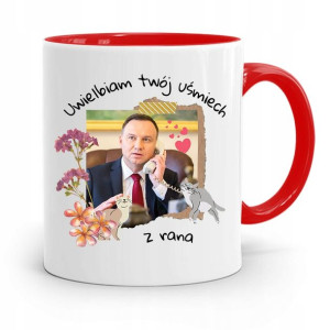 Kubek Czerwony Prezydenta Andrzej Duda Pis Zdrowie