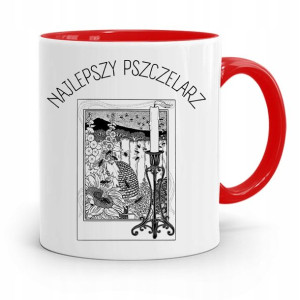 Kubek Czerwony Pszczelarza Najlepszy Pszczelarz