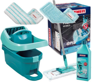 Mop Leifheit Profi Zestaw Wiadro Z Kółkami 55096