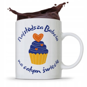 Kubek Dla Babci Na Imieniny Najsłodsza Babcia