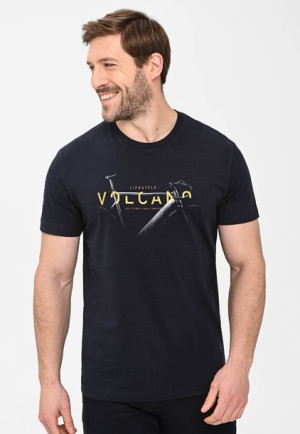 Męska Koszulka T-shirt Z Nadrukiem Volcano T-bicc S