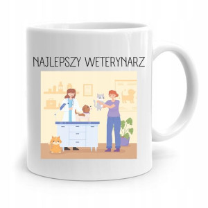 Kubek Dla Weterynarza Najlepszy Weterynarz Prezent